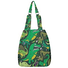 Dino Kawaii Center Zip Backpack by Wav3s