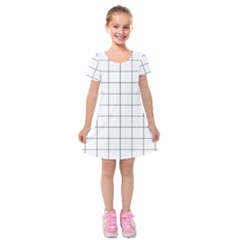 Mesh Kids  Short Sleeve Velvet Dress by zhou