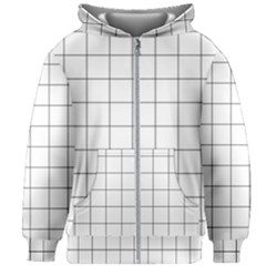 Mesh Kids  Zipper Hoodie Without Drawstring by zhou