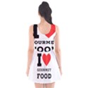 I love gourmet food Scoop Neck Skater Dress View2