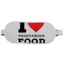 I love vegetarian food Rounded Waist Pouch View2