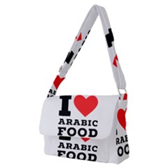 I Love Arabic Food Full Print Messenger Bag (m) by ilovewhateva