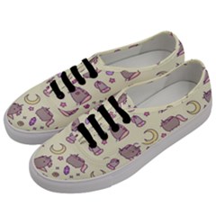 Beautiful Beauty Cartoon Cat Men s Classic Low Top Sneakers by Grandong