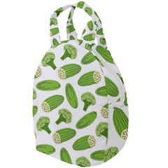 Vegetable Pattern With Composition Broccoli Travel Backpack by Grandong