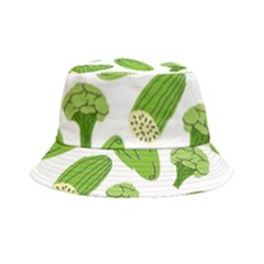 Vegetable Pattern With Composition Broccoli Bucket Hat by Grandong