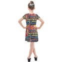 The City Style Bus Fantasy Architecture Art Kids  Cross Web Dress View2