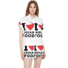 I Love Indian Food Chiffon Lounge Set by ilovewhateva