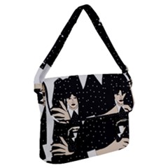 Wednesday Addams Buckle Messenger Bag by Fundigitalart234