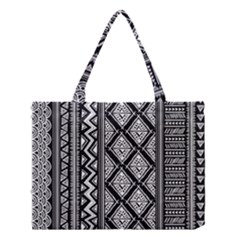 Tribal African Pattern Medium Tote Bag by Cowasu