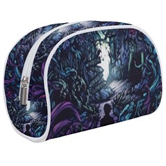 Horror Psychedelic Art Make Up Case (medium) by Cowasu