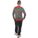 Mandalas Psychedelic Men s Pique Long Sleeve Tee View2