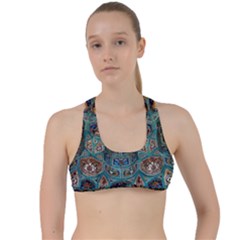 Saint Petersburg  Architecture Criss Cross Racerback Sports Bra by Bangk1t