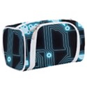 A Completely Seamless Background Design Circuitry Toiletries Pouch View2