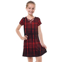 Black And Red Backgrounds Kids  Cross Web Dress by Amaryn4rt