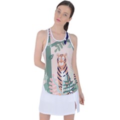 Kids Animals & Jungle Friends Racer Back Mesh Tank Top by Ravend