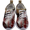 Independence Day Background Abstract Grunge American Flag Kids Athletic Shoes View1