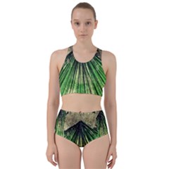 Acrylic Abstract Art Design  Racer Back Bikini Set by Rbudhiya