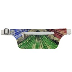 Acrylic Abstract Art Design  Active Waist Bag by Rbudhiya