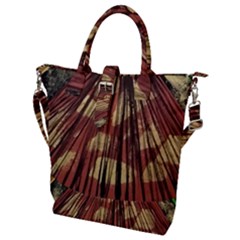 Acrylic Abstract Art Design  Buckle Top Tote Bag by Rbudhiya