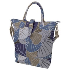 Ackground Leaves Desktop Buckle Top Tote Bag by Amaryn4rt