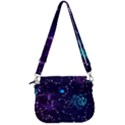 Realistic-night-sky-poster-with-constellations Saddle Handbag View3