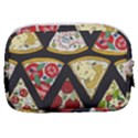 Vector-seamless-pattern-with-italian-pizza-top-view Make Up Pouch (Small) View2