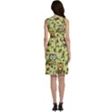 Seamless-pattern-with-flowers-owls Sleeveless Dress With Pocket View4