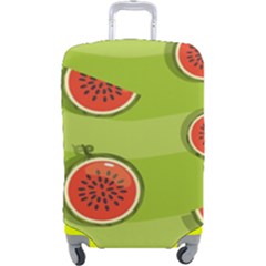 Seamless-background-with-watermelon-slices Luggage Cover (large) by uniart180623