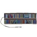 Bookshelf Roll Up Canvas Pencil Holder (M) View1