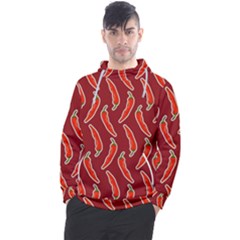 Chili-pattern-red Men s Pullover Hoodie by uniart180623