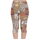 Vector-seamless-pattern-with-doodle-coffee-equipment Velvet Capri Leggings  View2