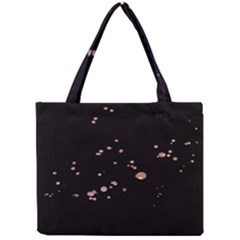 Abstract Rose Gold Glitter Background Mini Tote Bag by artworkshop