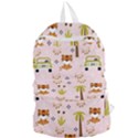 Cute-tiger-car-safari-seamless-pattern Foldable Lightweight Backpack View1