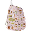 Cute-tiger-car-safari-seamless-pattern Foldable Lightweight Backpack View3