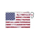 Flag Usa Unite Stated America Canvas Cosmetic Bag (Small) View2