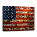 Usa Flag United States Canvas 16  x 12  (Stretched) View1