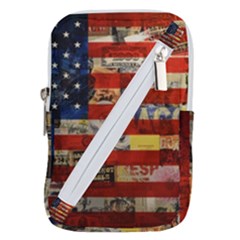 Usa Flag United States Belt Pouch Bag (large) by uniart180623