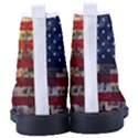 Usa Flag United States Men s High-Top Canvas Sneakers View4