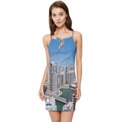 Building Sea Architecture Marina Summer Tie Front Dress by Ravend