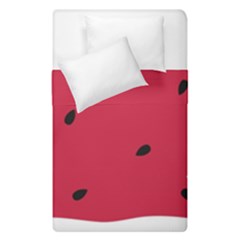 Minimalist Summer Watermelon Wallpaper Duvet Cover Double Side (single Size) by Ravend