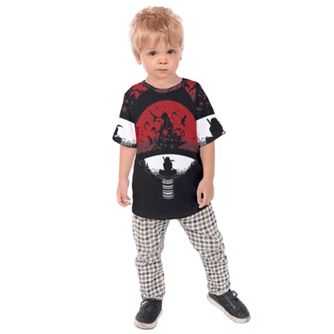 Itachi Uchiha Kids  Raglan Tee by ToToMax