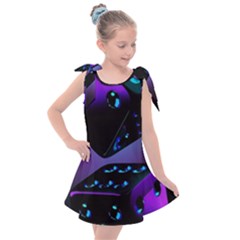 3d Ludo Game,gambling Kids  Tie Up Tunic Dress by Bangk1t