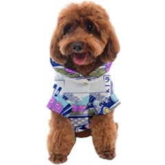 Ramen Kanji Vaporwave Artwork Minimalism Dog Coat by Bangk1t