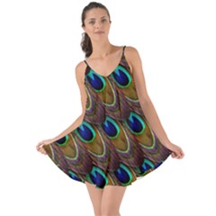 Peacock-feathers-bird-plumage Love The Sun Cover Up by Ravend