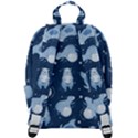 Bear Pattern Patterns Planet Animals Zip Up Backpack View3