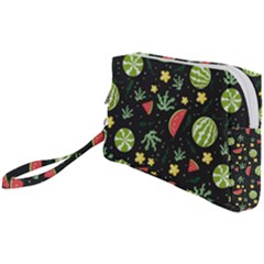 Watermelon Berries Patterns Pattern Wristlet Pouch Bag (small) by uniart180623