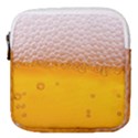 Beer Texture Liquid Bubbles Mini Square Pouch View1