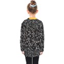 Abstract Secred Code Kids  Double Breasted Button Coat View2