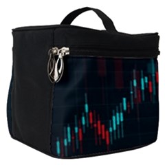 Flag Patterns On Forex Charts Make Up Travel Bag (small) by uniart180623