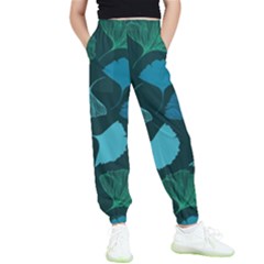 Pattern Plant Abstract Kids  Joggers by uniart180623